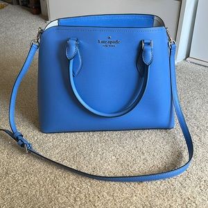 Kate Spade, large Darcy Satchel in powder blue